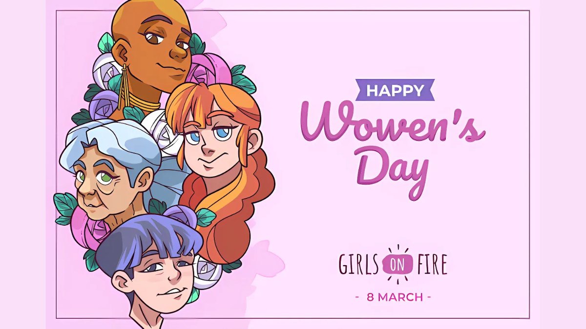 Mẫu background 8/3 dễ thương 10 Mẫu background 8/3 dễ thương 10