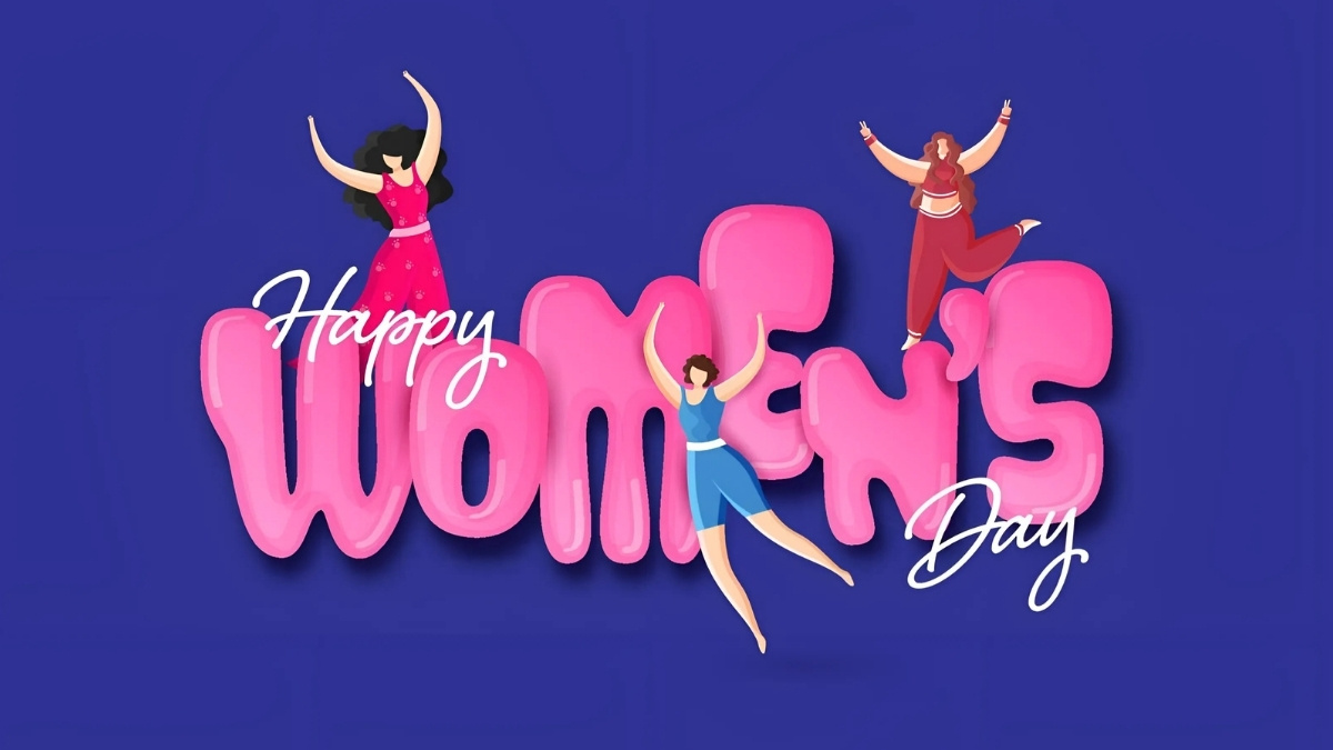 Mẫu background 8/3 dễ thương 13 Mẫu background 8/3 dễ thương 13