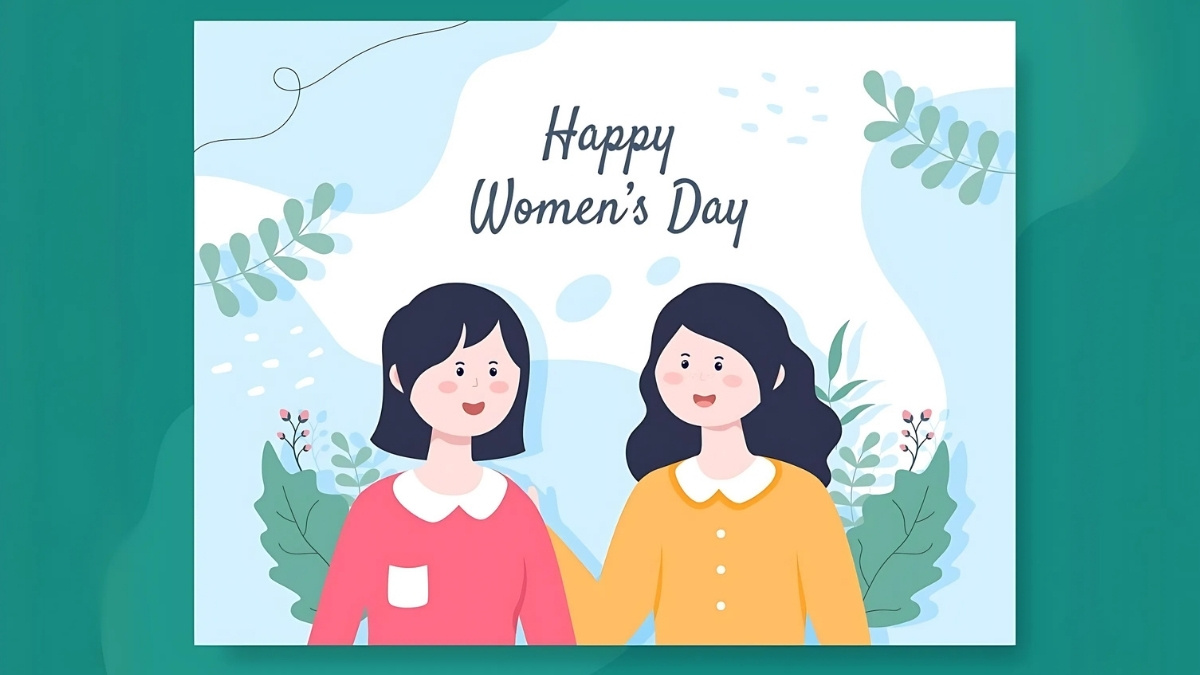 Mẫu background 8/3 dễ thương 16 Mẫu background 8/3 dễ thương 16