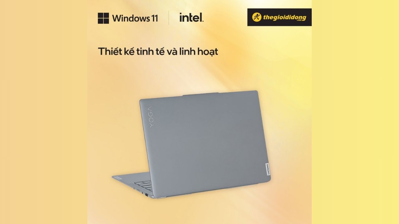 Lenovo Yoga Slim 7 với  thiết kế hoàn hảo và sức mạnh từ Intel Core Ultra 7