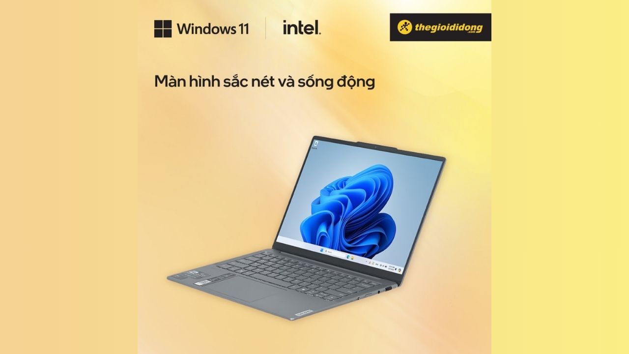 Lenovo Yoga Slim 7 với  thiết kế hoàn hảo và sức mạnh từ Intel Core Ultra 7