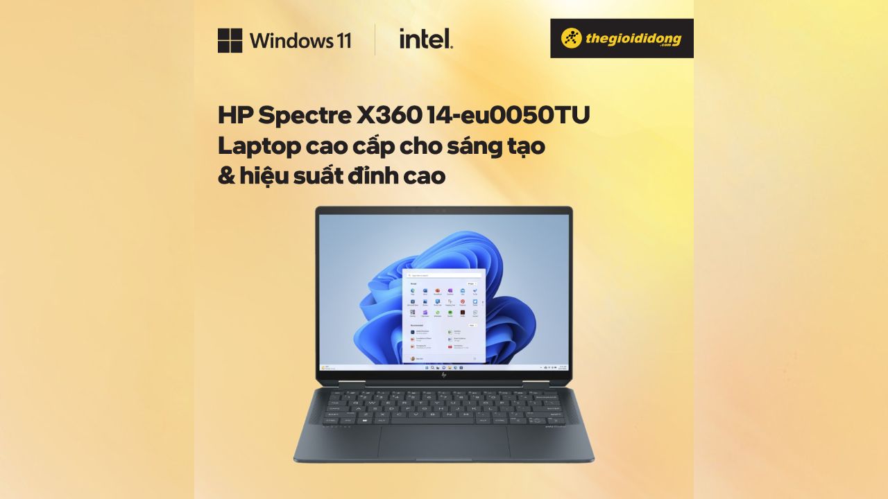 HP Spectre X360 14-eu0050TU – Laptop Cao Cấp Cho Sáng Tạo và Hiệu Suất Đỉnh Cao HP Spectre X360 14-eu0050TU – Laptop Cao Cấp Cho Sáng Tạo và Hiệu Suất Đỉnh Cao