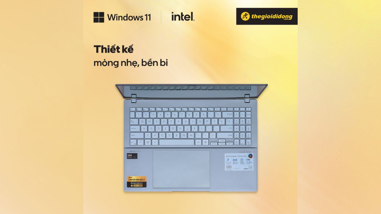 Asus Vivobook S 16 OLED S5606MA – chip AI hiệu năng cao, thiết kế đẳng cấp Asus Vivobook S 16 OLED S5606MA – chip AI hiệu năng cao, thiết kế đẳng cấp