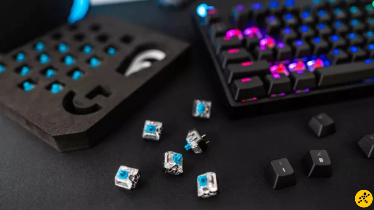 Thay switch bị lỗi tr&ecirc;n b&agrave;n ph&iacute;m cơ