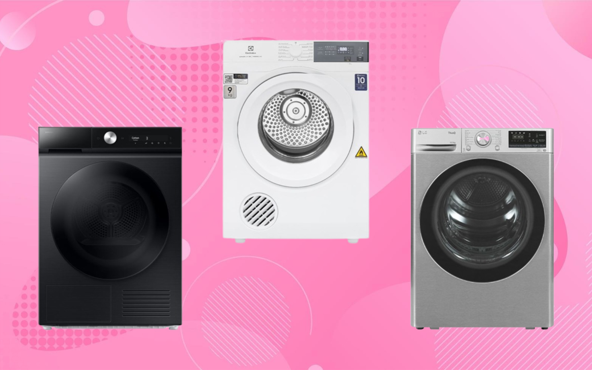 Các thương hiệu máy sấy phổ thông có linh kiện dễ tìm hơn nên giá cả sẽ rẻ hơn