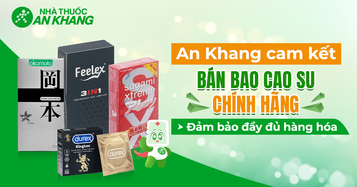 AN KHANG cam kết bán bao cao su chính hãng, đảm bảo đầy đủ hàng hóa trong tình hình toàn cầu khan hiếm vì xung đột trung đông