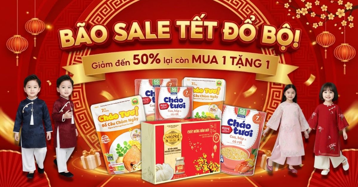 Bão sale Tết đổ bộ
