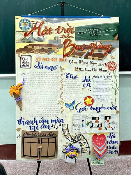 Báo tường 20/11 số 10