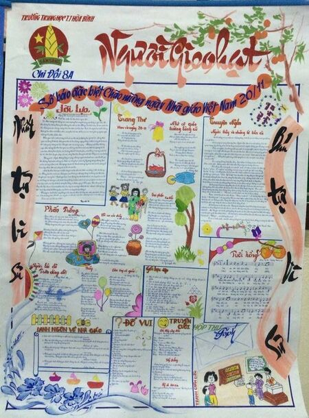 Báo tường 20/11 số 4