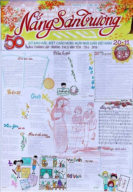 Báo tường 20/11 số 5