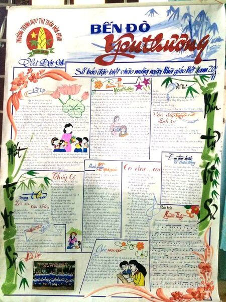 Báo tường 20/11 số 5