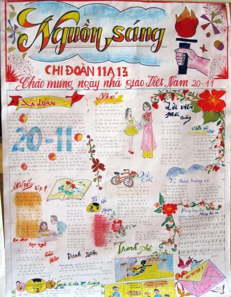 Báo tường 20/11 số 11