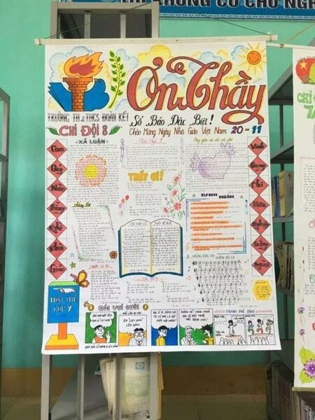Báo tường 20/11 số 18