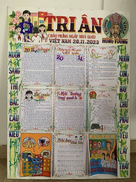 Báo tường 20/11 số 22