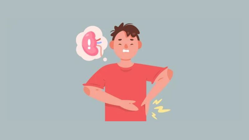 Đau tức vùng thắt là dấu hiệu của sỏi thận