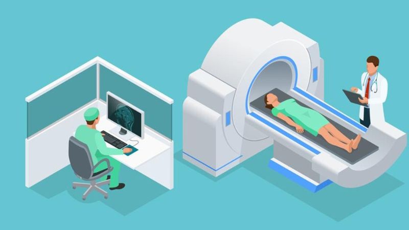 Chụp cắt lớp vi tính có thể giúp quan sát các dấu hiệu đặc hiệu của bệnh