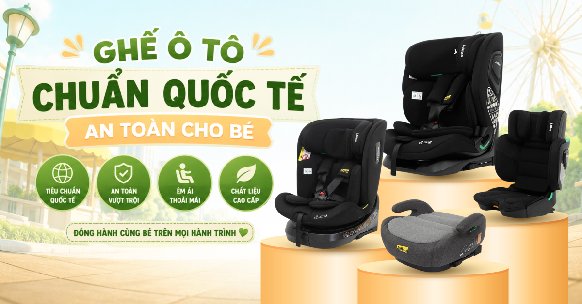 Bí quyết chọn ghế ngồi ô tô cho trẻ