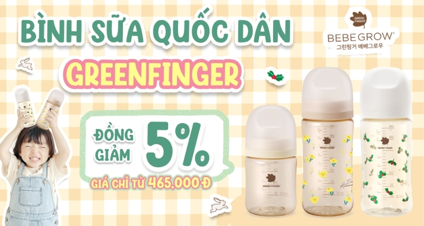 Bình sữa Bebegrow là thương hiệu đến từ Hàn Quốc Bình sữa Bebegrow là thương hiệu đến từ Hàn Quốc
