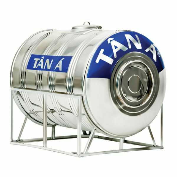 Bồn nước dạng ngang vững chãi hỗ trợ dàn đều tải trọng cho các công trình cao tầng