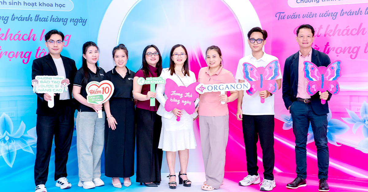 Buổi hội thảo có sự tham dự của đại diện hai bên Nhà Thuốc An Khang và Organon Buổi hội thảo có sự tham dự của đại diện hai bên Nhà Thuốc An Khang và Organon