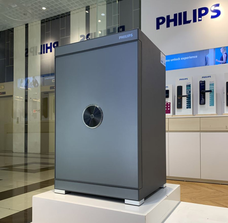 Két sắt Philips thông minh cao cấp, mở bằng vân tay FPC, kết nối app, bảo mật kép và thiết kế sang trọng Két sắt Philips thông minh cao cấp, mở bằng vân tay FPC, kết nối app, bảo mật kép và thiết kế sang trọng
