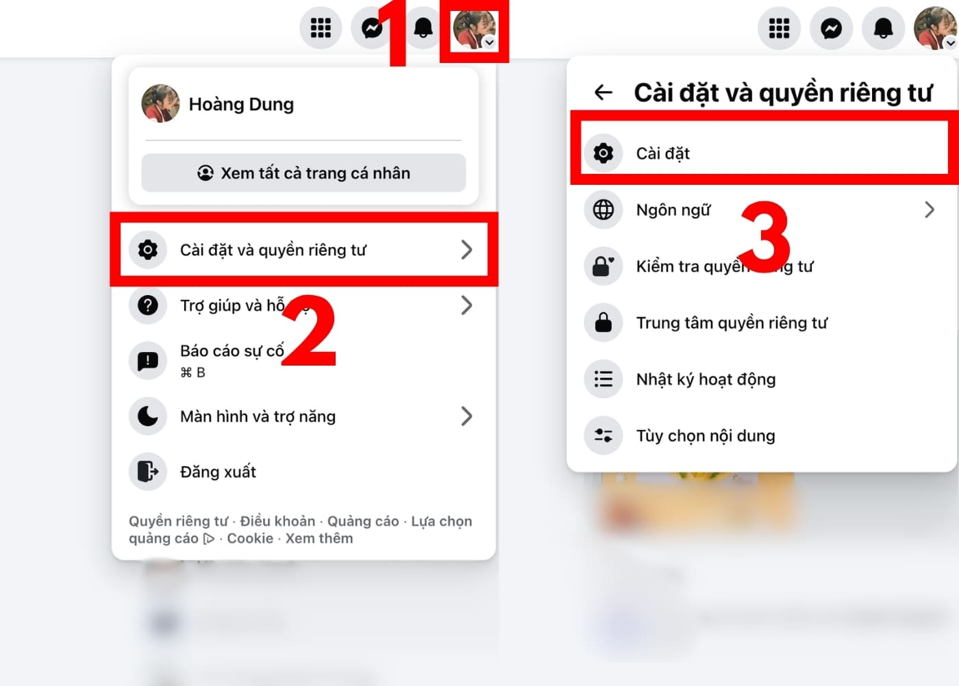 Cách ẩn bạn bè trên Facebook bằng máy tính