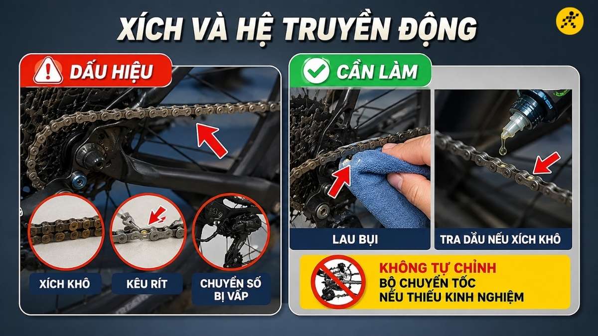 Xích và hệ truyền động Xích và hệ truyền động