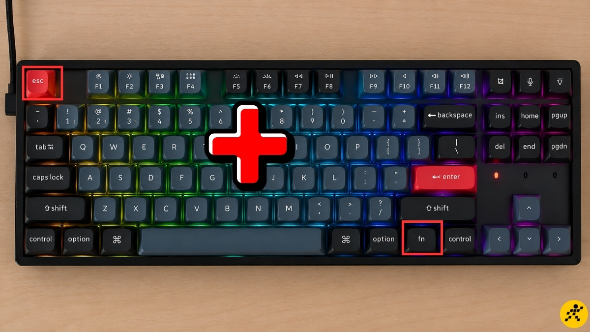 Nhấn giữ tổ hợp phím Fn + Esc trong khoảng 3 - 5 giây để reset bàn phím Nhấn giữ tổ hợp phím Fn + Esc trong khoảng 3 - 5 giây để reset bàn phím