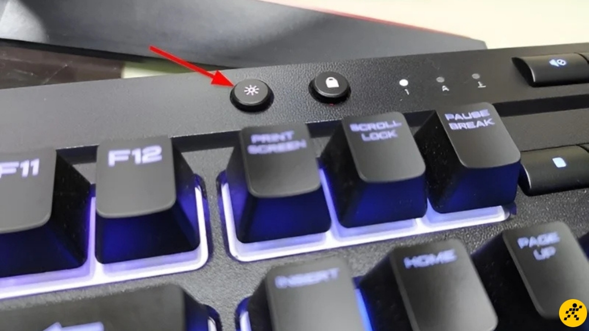 Nhấn giữ phím Fn + L hoặc phím có biểu tượng bóng đèn sẽ giúp bật hoặc tắt đèn nền Nhấn giữ phím Fn + L hoặc phím có biểu tượng bóng đèn sẽ giúp bật hoặc tắt đèn nền