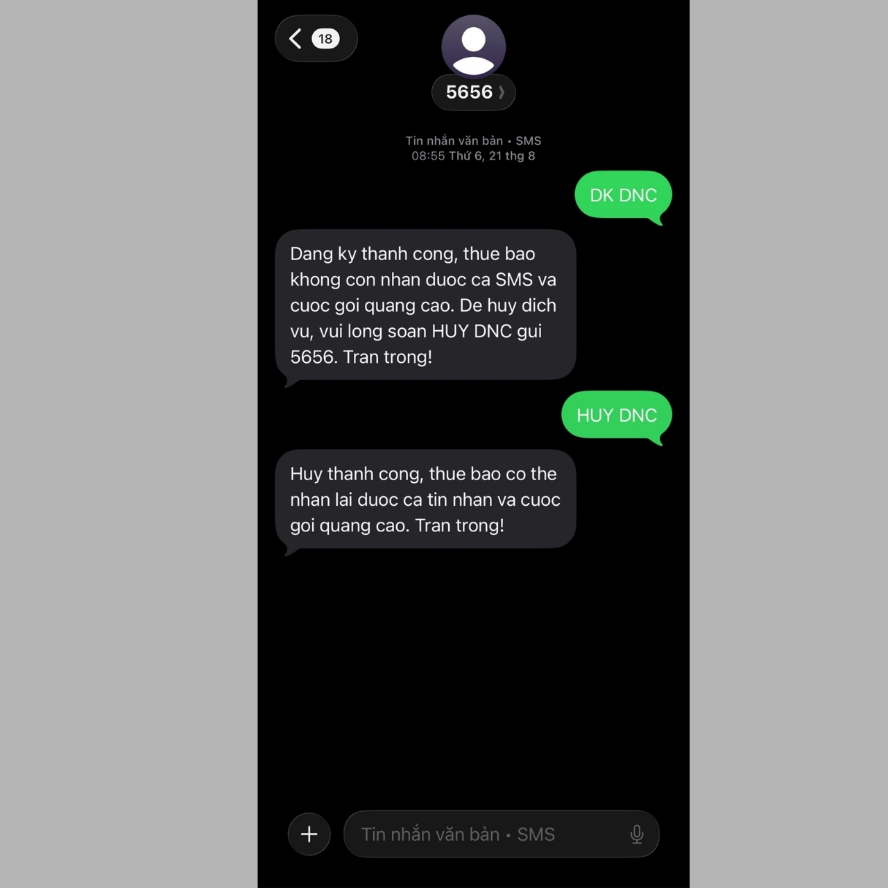 Cách chặn cuộc gọi 028 bằng tin nhắn SMS Cách chặn cuộc gọi 028 bằng tin nhắn SMS