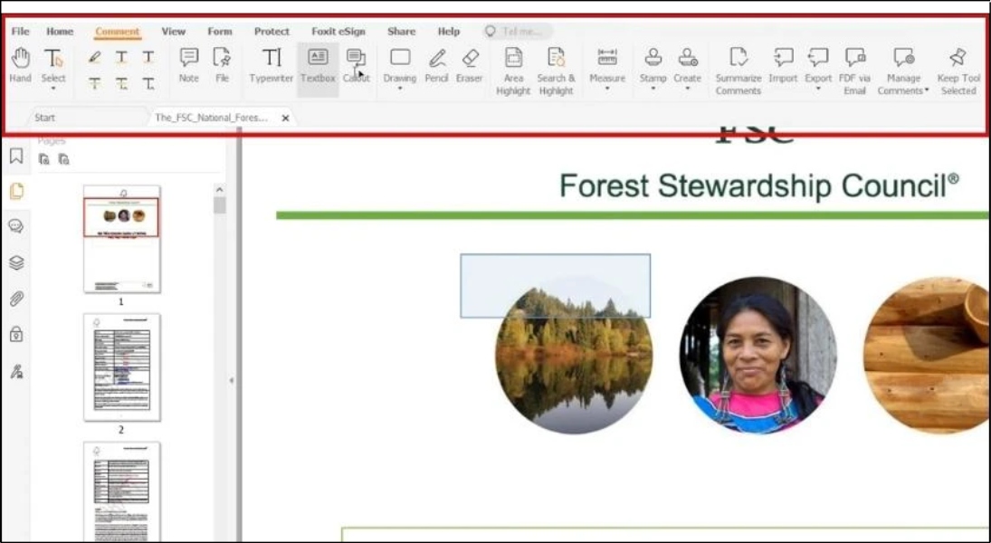 Thực hiện các thao tác chỉnh sửa trên thanh công cụ