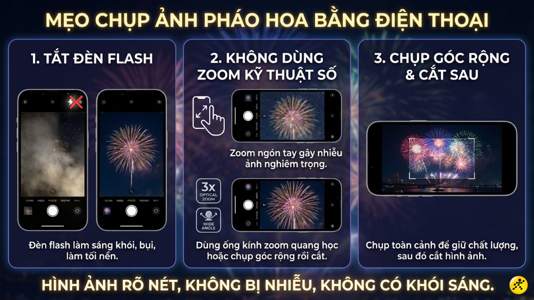 Những thiết lập cần tr&aacute;nh khi chụp ph&aacute;o hoa
