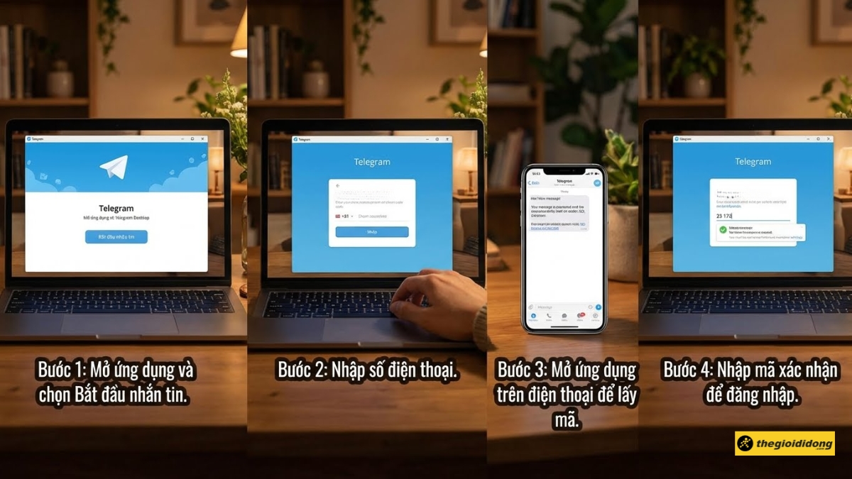Cách đăng nhập Telegram bằng số điện thoại trên máy tính Cách đăng nhập Telegram bằng số điện thoại trên máy tính