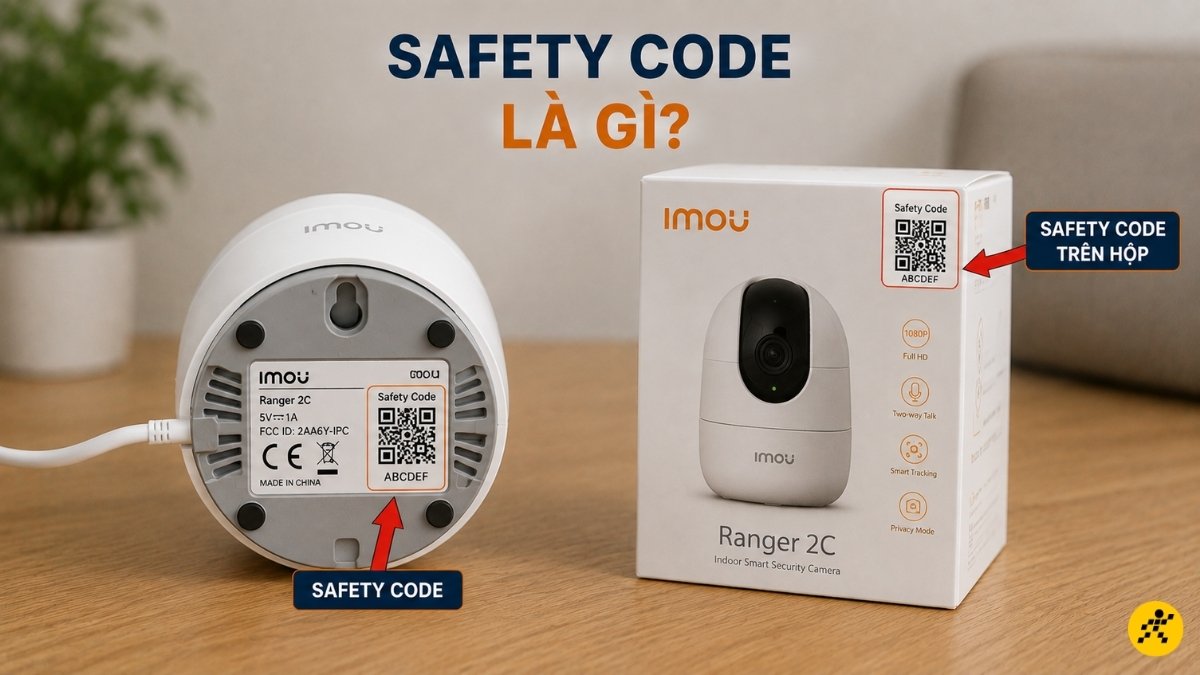 Safety Code l&agrave; m&atilde; x&aacute;c thực gốc