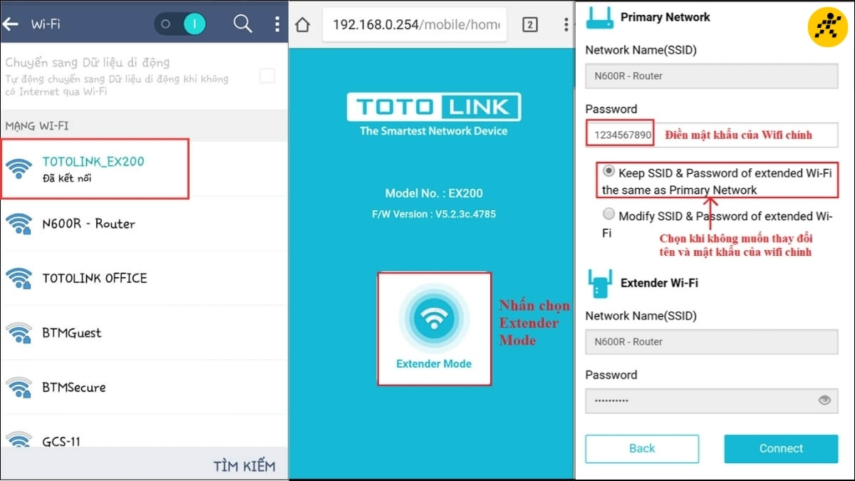 C&agrave;i đặt Totolink EX200