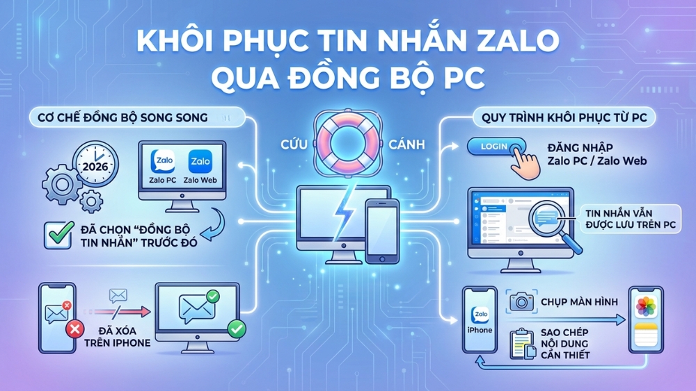 T&igrave;m lại tin nhắn th&ocirc;ng qua đồng bộ Zalo PC