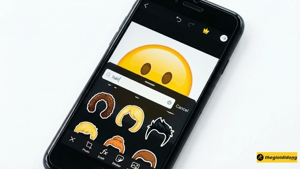 D&ugrave;ng ứng dụng chỉnh sửa ảnh