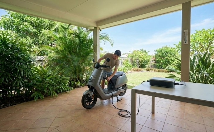 Dấu hiệu nhận biết lỗi sạc - Sạc xe ở nơi thoáng mát