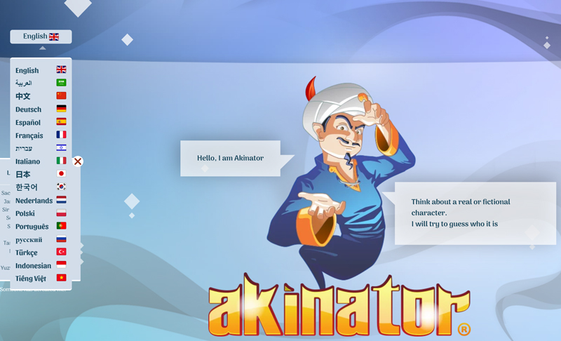 Bước 2: Chọn biểu tượng cờ để chuyển sang Tiếng Việt