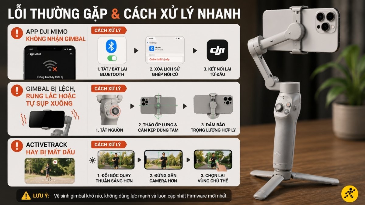 Lỗi thường gặp và cách xử lý nhanh Lỗi thường gặp và cách xử lý nhanh
