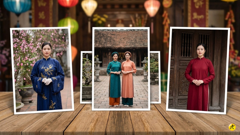 D&aacute;ng nữ với Việt Phục