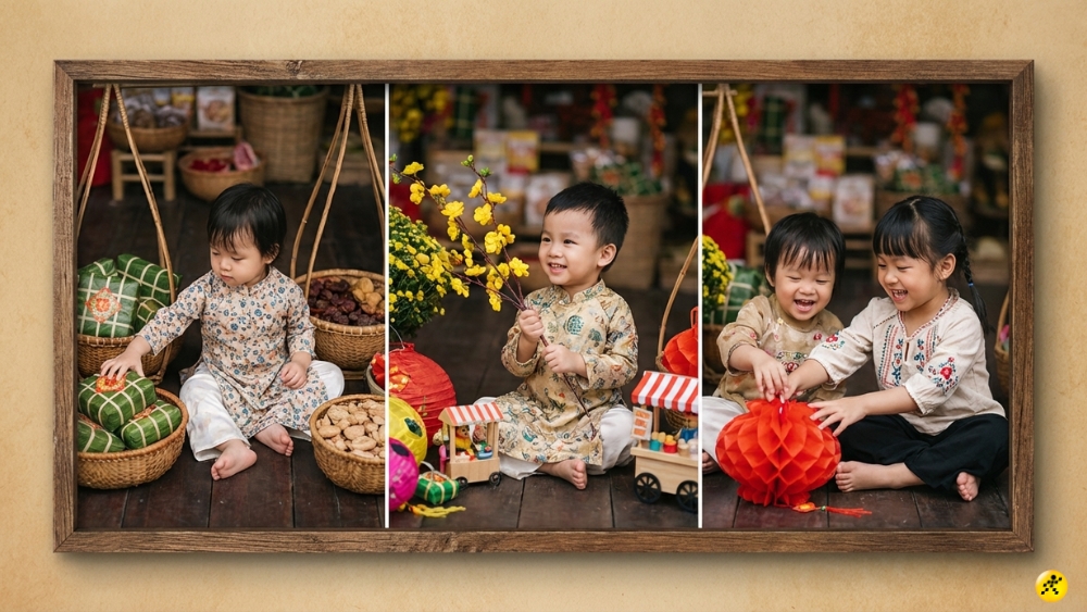 B&eacute; diện &Aacute;o b&agrave; ba/Đồ yếm