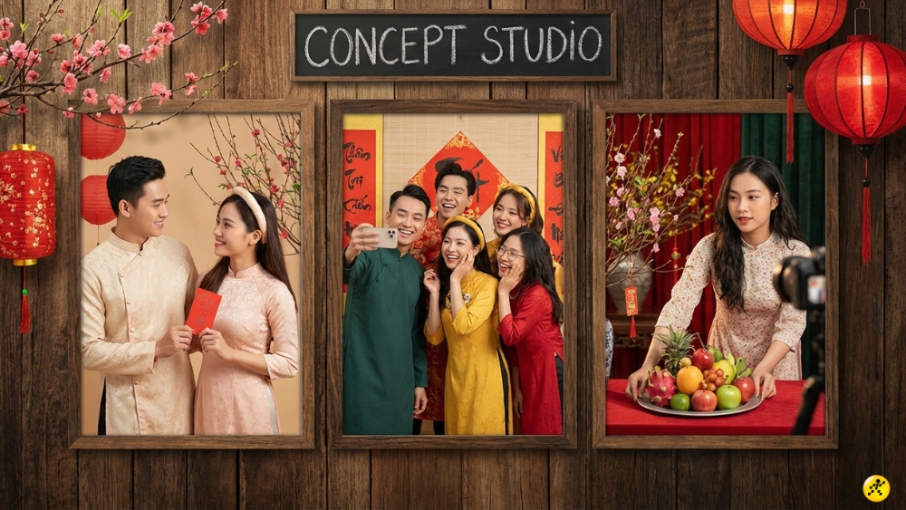 Concept Studio kiểu 1