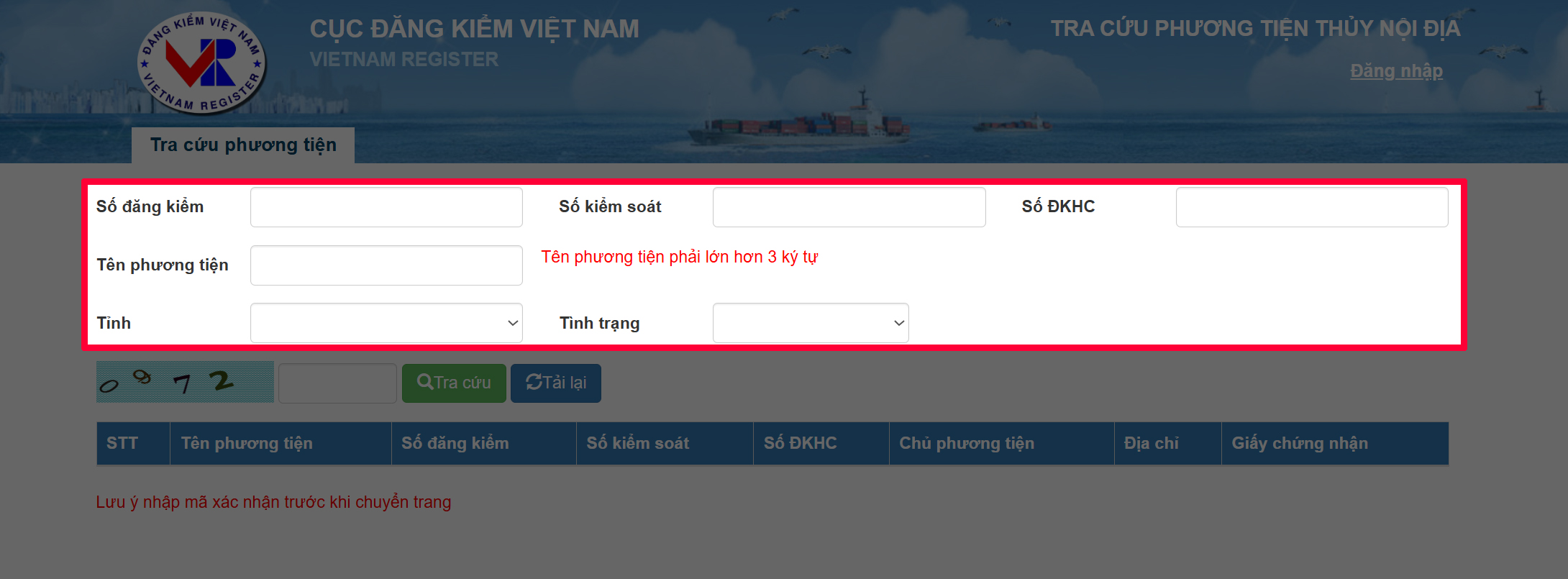 Cách tra cứu đăng kiểm xe online Cách tra cứu đăng kiểm xe online