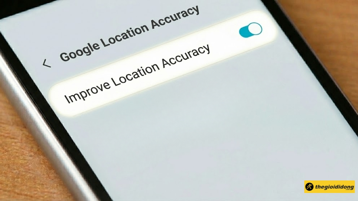Bật chế độ Độ chính xác cao Bật chế độ Độ chính xác cao