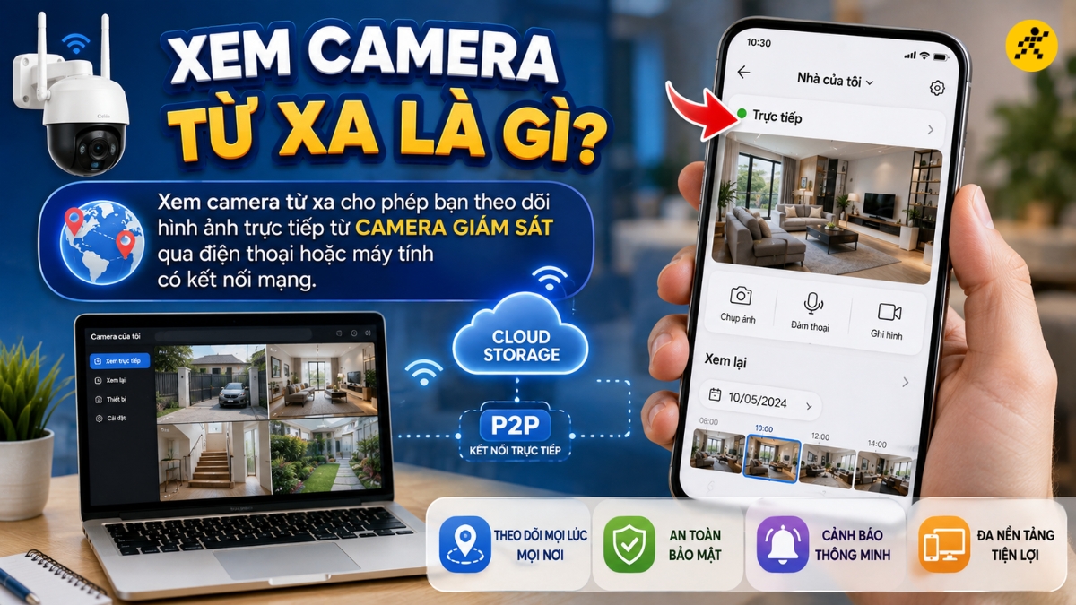 Xem camera từ xa