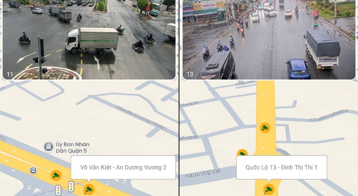 Xem trực tiếp camera giao thông phạt nguội trên VNeTraffic