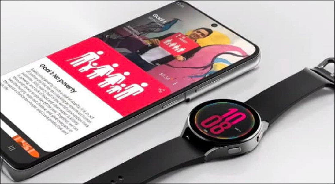 Với Galaxy Watch, bạn có thể dễ dàng đồng bộ giữa đồng hồ thông minh và điện thoại Samsung