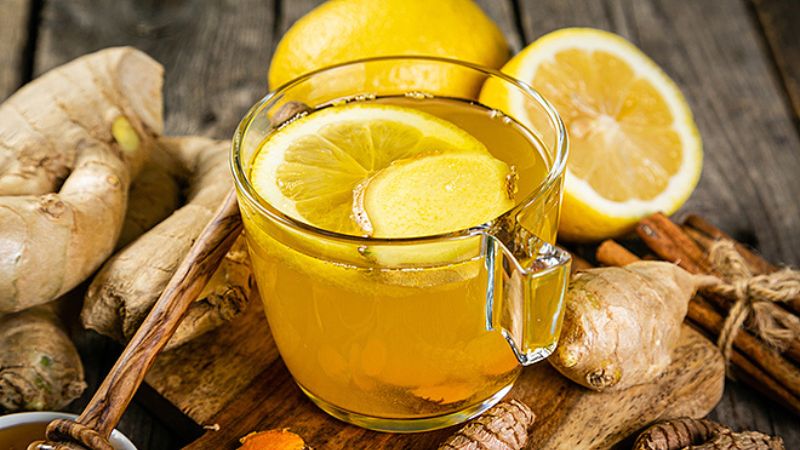 Bạn có thể dùng trà gừng để điều trị cảm lạnh do điều hòa