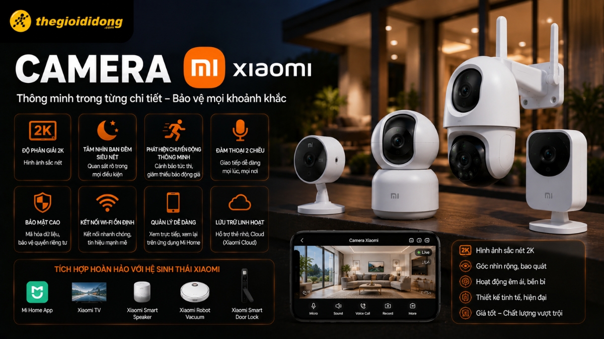 Camera Xiaomi  là sự lựa chọn số 1 dành cho cộng đồng Mi-fan
